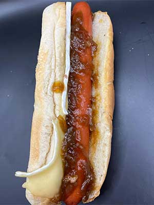 hot dog fourmigue